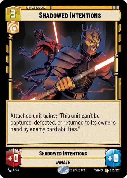 Shadowed Intentions, Twilight of the Republic 220/257
