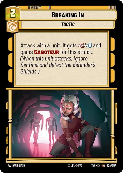Breaking In, Twilight of the Republic 224/257