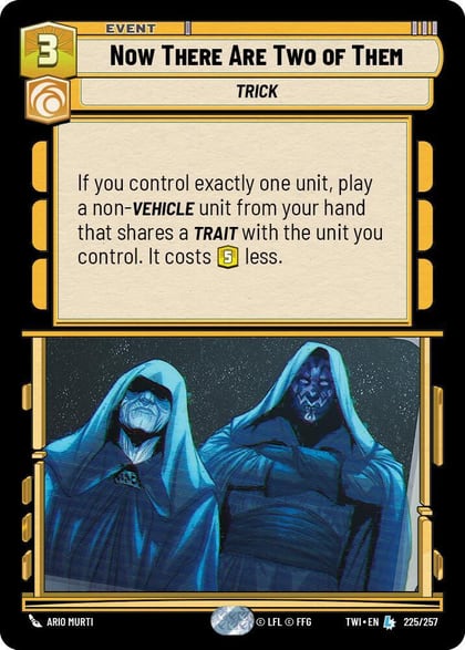 Now There Are Two of Them, Twilight of the Republic 225/257