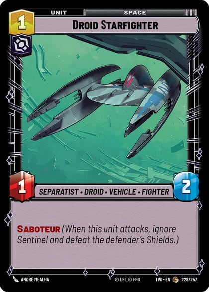 Droid Starfighter, Twilight of the Republic 228/257