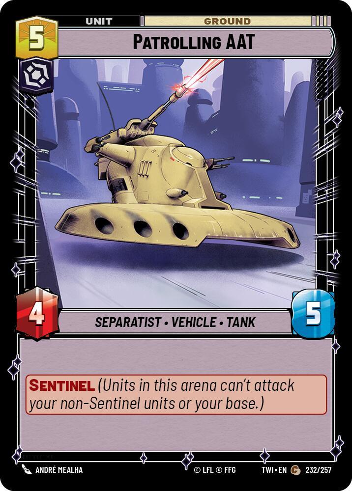 Patrolling AAT, Twilight of the Republic 232/257
