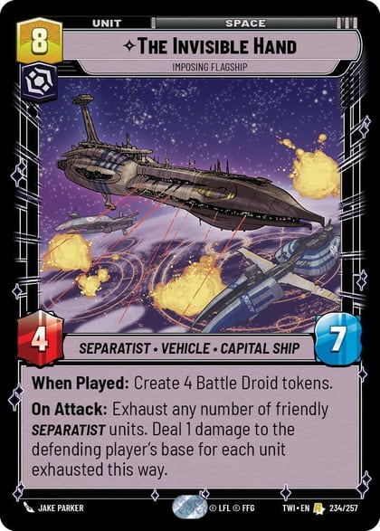 The Invisible Hand - Imposing Flagship, Twilight of the Republic 234/257
