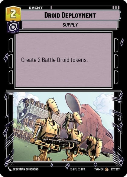 Droid Deployment, Twilight of the Republic 237/257