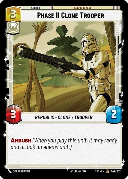 Phase II Clone Trooper, Twilight of the Republic 242/257