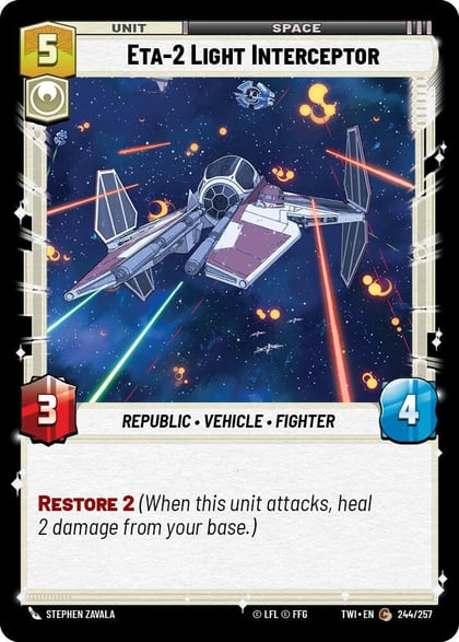 ETA-2 Light Interceptor, Twilight of the Republic 244/257