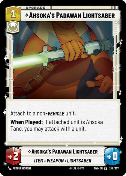 Ahsoka's Padawan Lightsaber, Twilight of the Republic 248/257