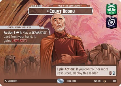 Count Dooku - Face of the Confederacy (Showcase), Twilight of the Republic 262