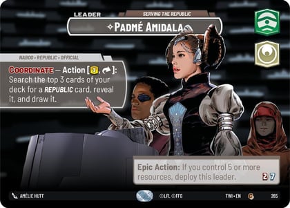 Padmé Amidala - Serving the Republic (Showcase), Twilight of the Republic 265