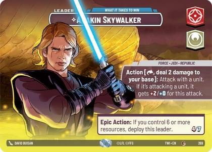 Anakin Skywalker - What it Takes to Win (Showcase), Twilight of the Republic 269