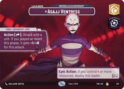 Asajj Ventress - Unparalleled Adversary (Showcase), Twilight of the Republic 271
