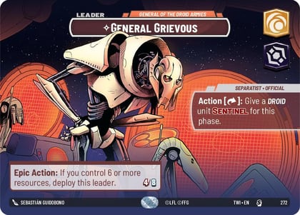 General Grievous - General of the Droid Armies (Showcase), Twilight of the Republic 272