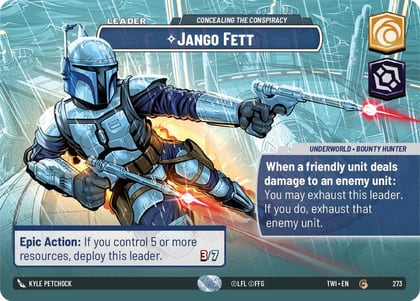 Jango Fett - Concealing the Conspiracy (Showcase), Twilight of the Republic 273