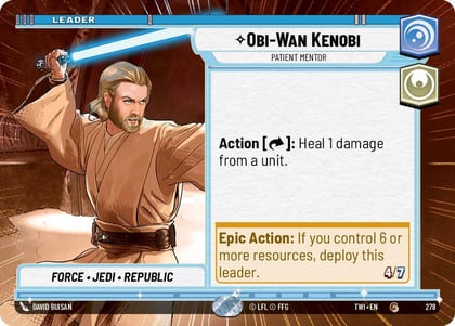 Obi-Wan Kenobi - Patient Mentor (Hyperspace), Twilight of the Republic 278