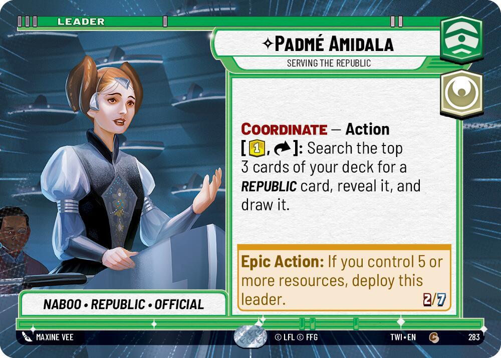 Padmé Amidala - Serving the Republic (Hyperspace), Twilight of the Republic 283