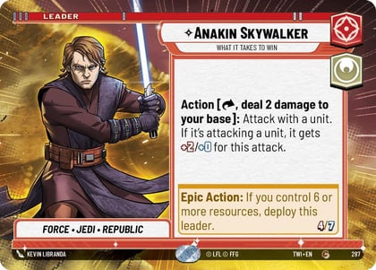 Anakin Skywalker - What it Takes to Win (Hyperspace), Twilight of the Republic 287