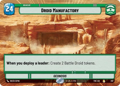 Droid Manufactory (Hyperspace), Twilight of the Republic 297
