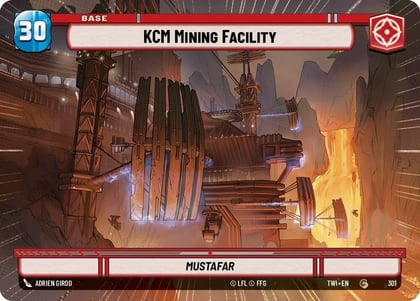 KCM Mining Facility // Battle Droid (Hyperspace), Twilight of the Republic 301 // T03