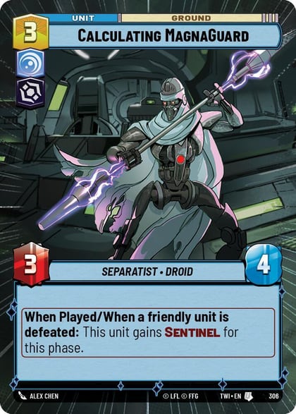 Calculating MagnaGuard (Hyperspace), Twilight of the Republic 306