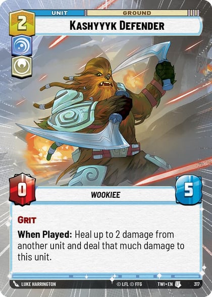 Kashyyyk Defender (Hyperspace), Twilight of the Republic 317