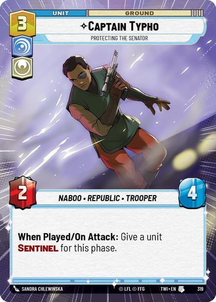 Captain Typho - Protecting the Senator (Hyperspace), Twilight of the Republic 319