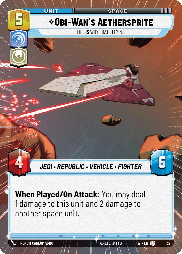 Obi-Wan's Aethersprite - This is Why I Hate Flying (Hyperspace), Twilight of the Republic 321