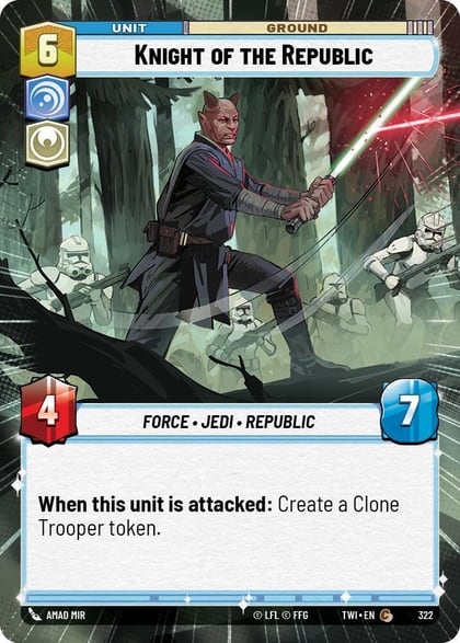 Knight of the Republic (Hyperspace), Twilight of the Republic 322