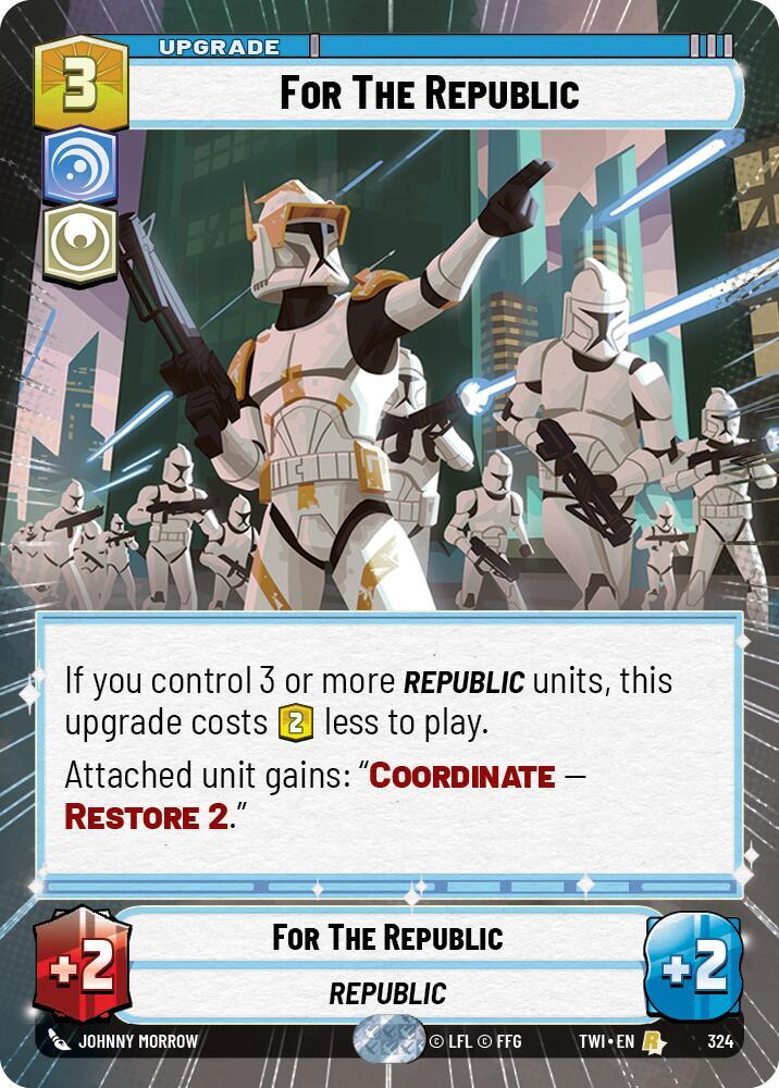 For The Republic (Hyperspace), Twilight of the Republic 324