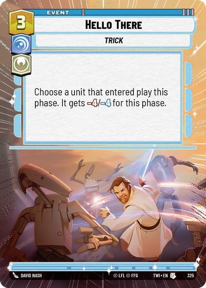 Hello There (Hyperspace), Twilight of the Republic 325