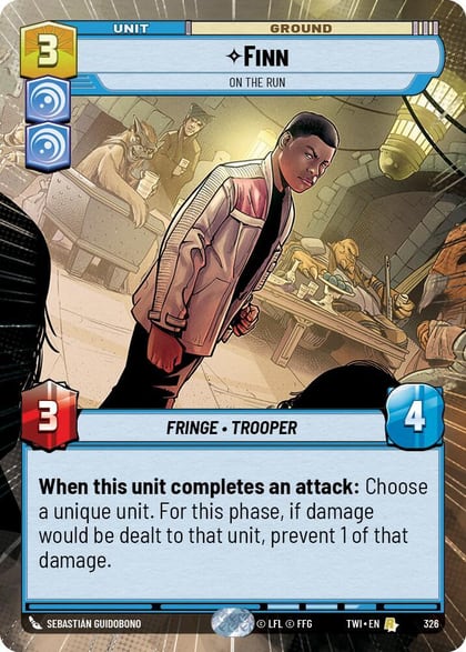 Finn - On the Run (Hyperspace), Twilight of the Republic 326