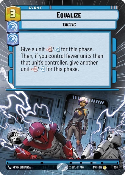 Equalize (Hyperspace), Twilight of the Republic 328