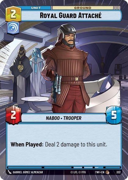 Royal Guard Attache (Hyperspace), Twilight of the Republic 332