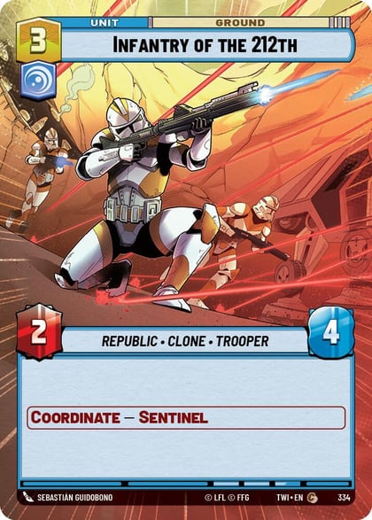 Infantry of the 212th (Hyperspace), Twilight of the Republic 334
