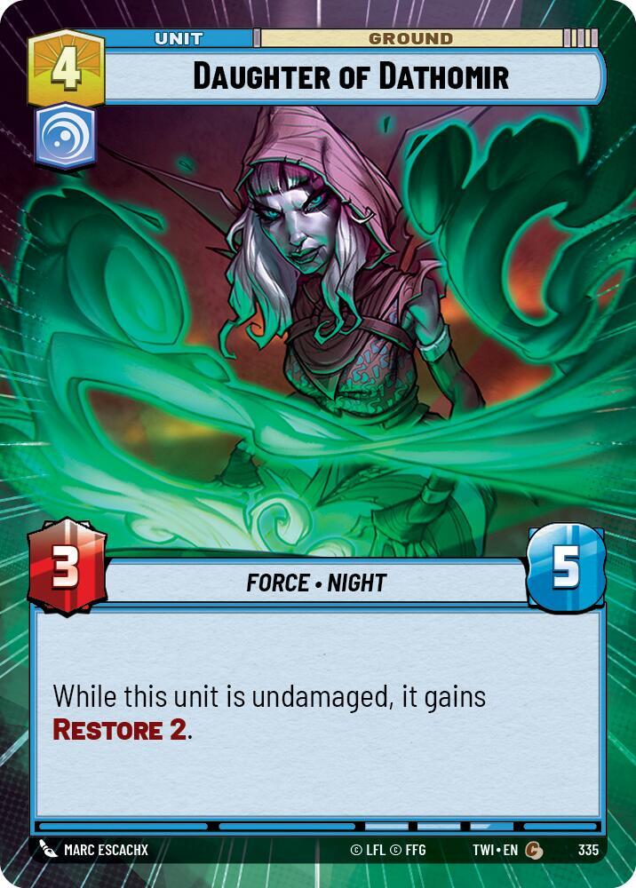 Daughter of Dathomir (Hyperspace), Twilight of the Republic 335