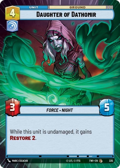 Daughter of Dathomir (Hyperspace), Twilight of the Republic 335
