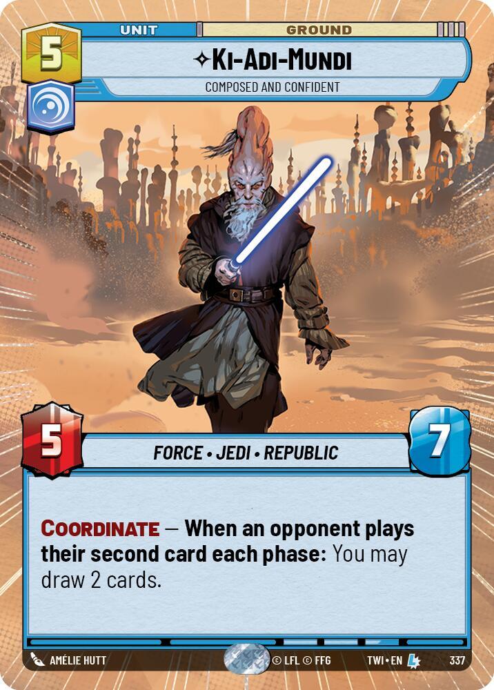 Ki-Adi-Mundi - Composed and Confident (Hyperspace), Twilight of the Republic 337