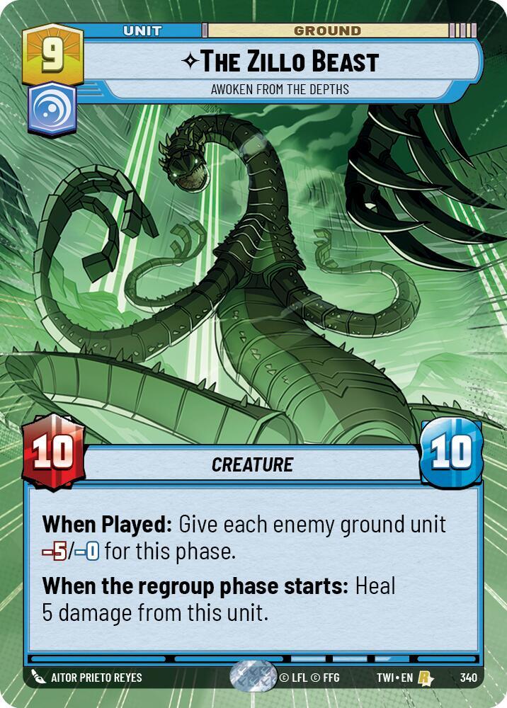 The Zillo Beast - Awoken From The Depths (Hyperspace), Twilight of the Republic 340