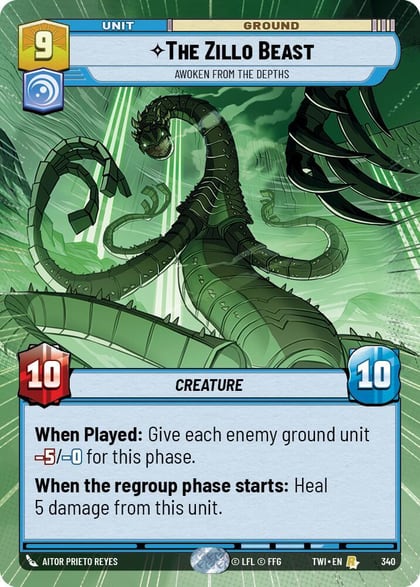 The Zillo Beast - Awoken From The Depths (Hyperspace), Twilight of the Republic 340