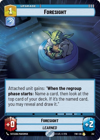 Foresight (Hyperspace), Twilight of the Republic 341