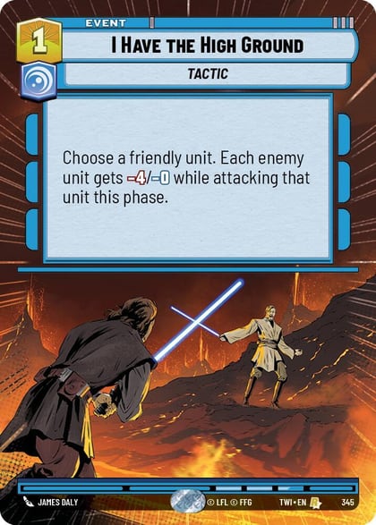 I Have the High Ground (Hyperspace), Twilight of the Republic 345
