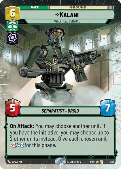 Kalani - Analytical General (Hyperspace), Twilight of the Republic 357