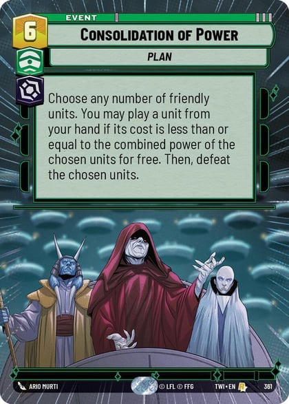Consolidation of Power (Hyperspace), Twilight of the Republic 361