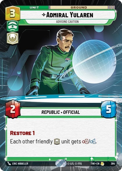 Admiral Yularen - Advising Caution (Hyperspace), Twilight of the Republic 364