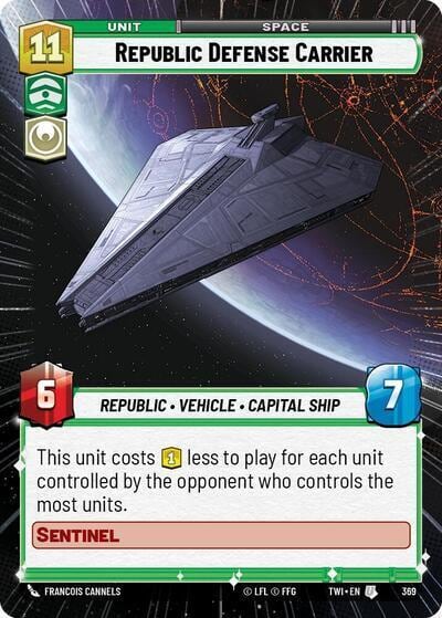 Republic Defense Carrier (Hyperspace), Twilight of the Republic 369