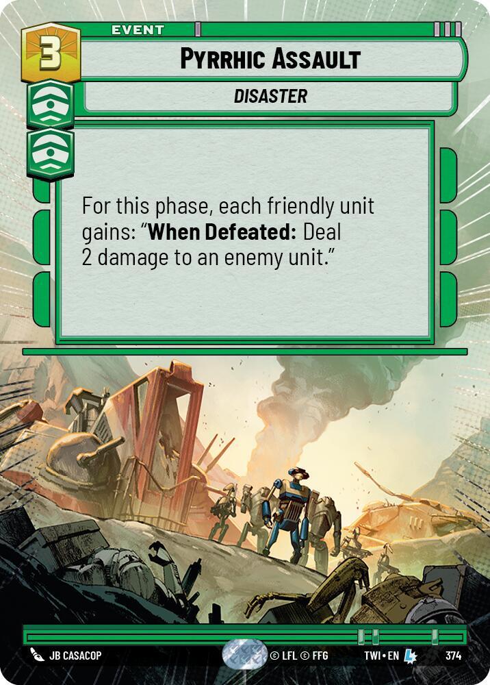 Pyrrhic Assault (Hyperspace), Twilight of the Republic 374