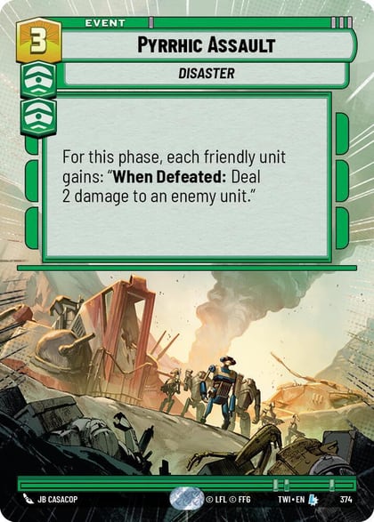 Pyrrhic Assault (Hyperspace), Twilight of the Republic 374