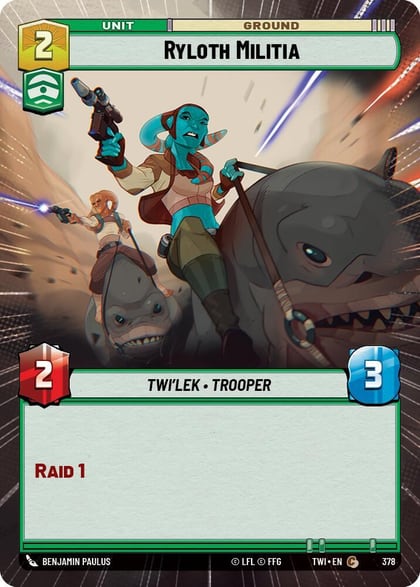 Ryloth Militia (Hyperspace), Twilight of the Republic 378