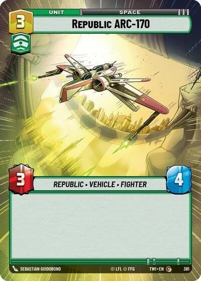 Republic ARC-170 (Hyperspace), Twilight of the Republic 381