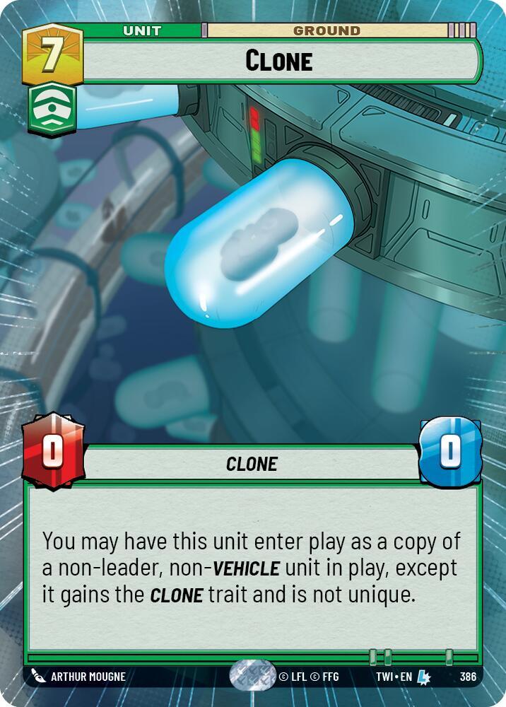 Clone (Hyperspace), Twilight of the Republic 386