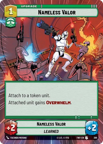 Nameless Valor (Hyperspace), Twilight of the Republic 389