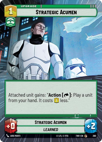 Strategic Acumen (Hyperspace), Twilight of the Republic 390